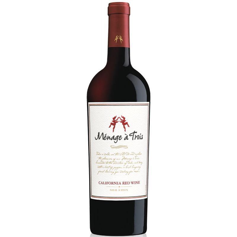 Menage A Trois California Red Wine 750 M