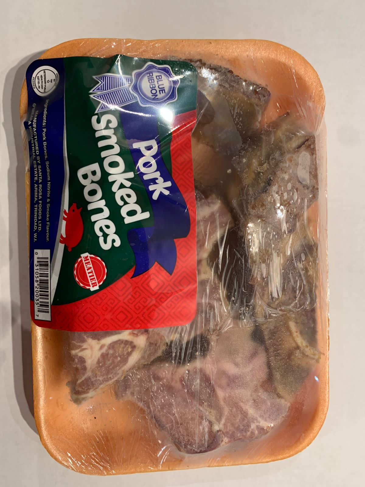 Blue Ribbon Smoked Bones Pork Kg