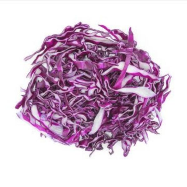 Cabbage Red Shredded Kg