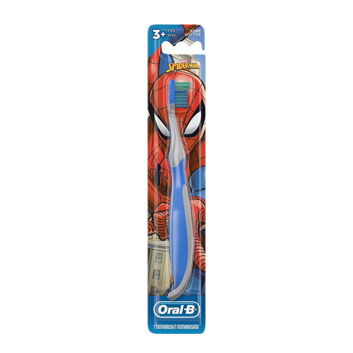Oral B Toothbrush Spiderman Ex Soft 1 Ct
