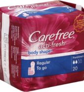 Carefree Body Shape Unscented Pantiliner