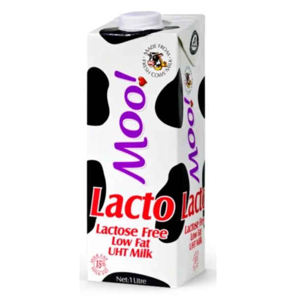Moo Milk Lactose Free Low Fat Uht 1 L
