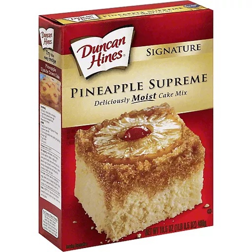 Duncan Hines Cake Mix Sig Pineapple Supr