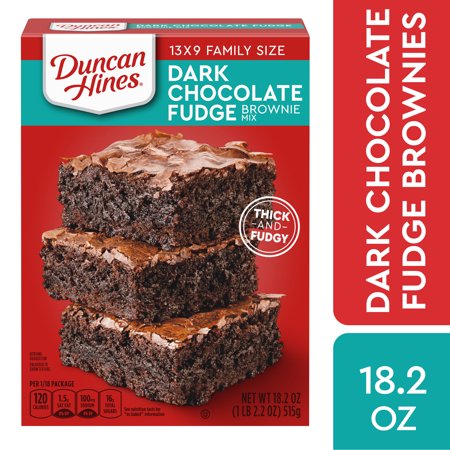 Duncan Hines Brownie Mix Dark Choc Fudge