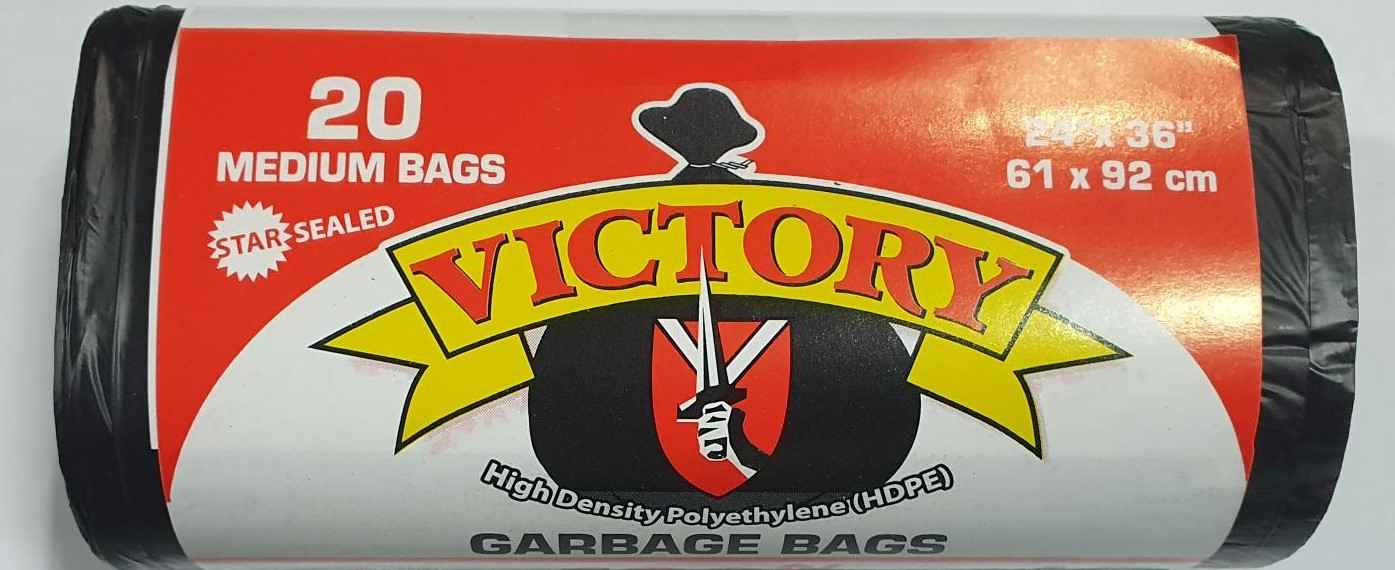 Victory Garbage Bags Medium 20 Ct