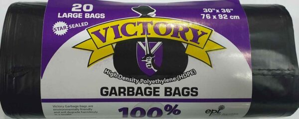Victory Garbage Bags Large 20 Ct