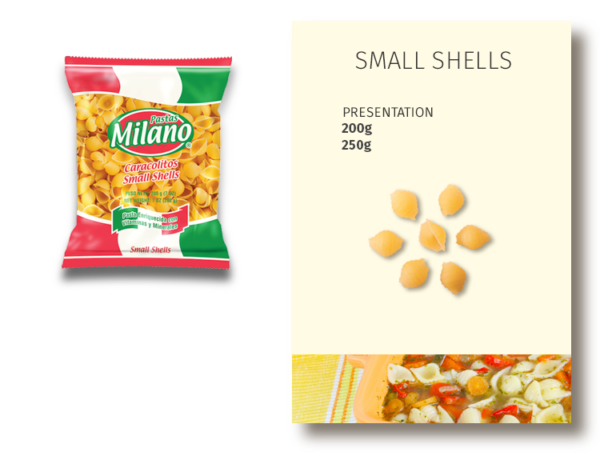 Milano Shells 200 G