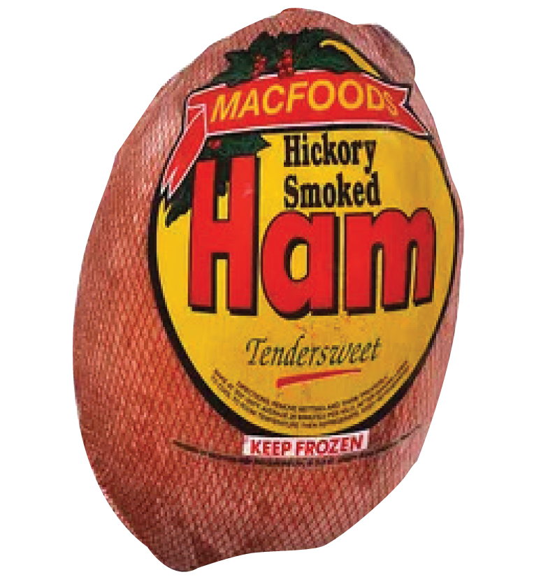 Macfoods Leg Ham Hickory Smoked Ct