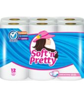 Soft N Pretty Bath Tissue 12 Ct