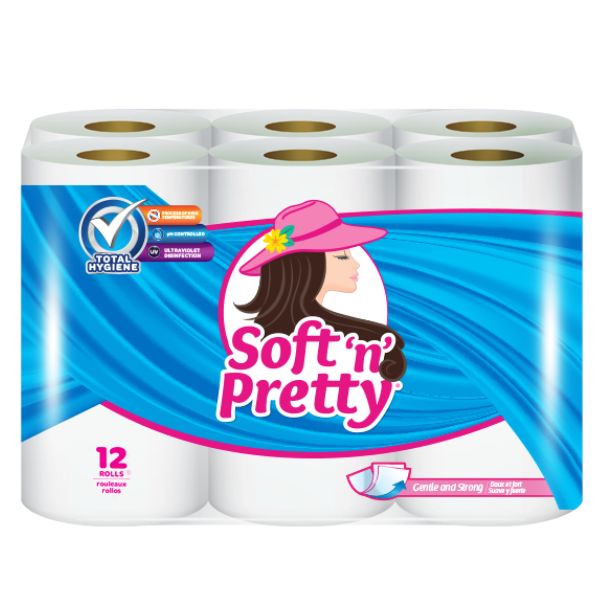 Soft N Pretty Bath Tissue 12 Ct