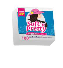 Soft N Pretty Napkins 100 Ct