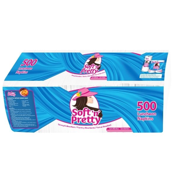 Soft N Pretty Napkins 500 Ct