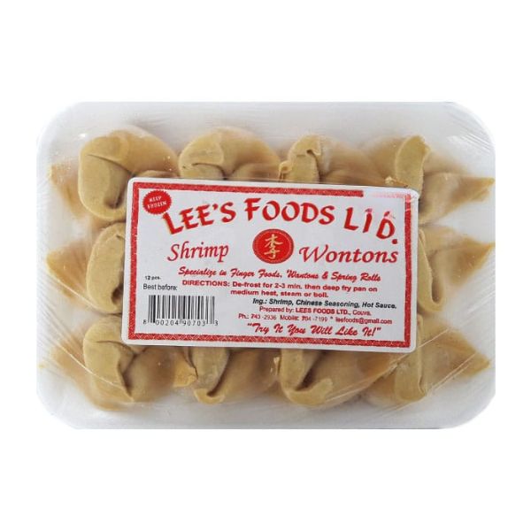 Lees Shrimp Wontons 12 Ct
