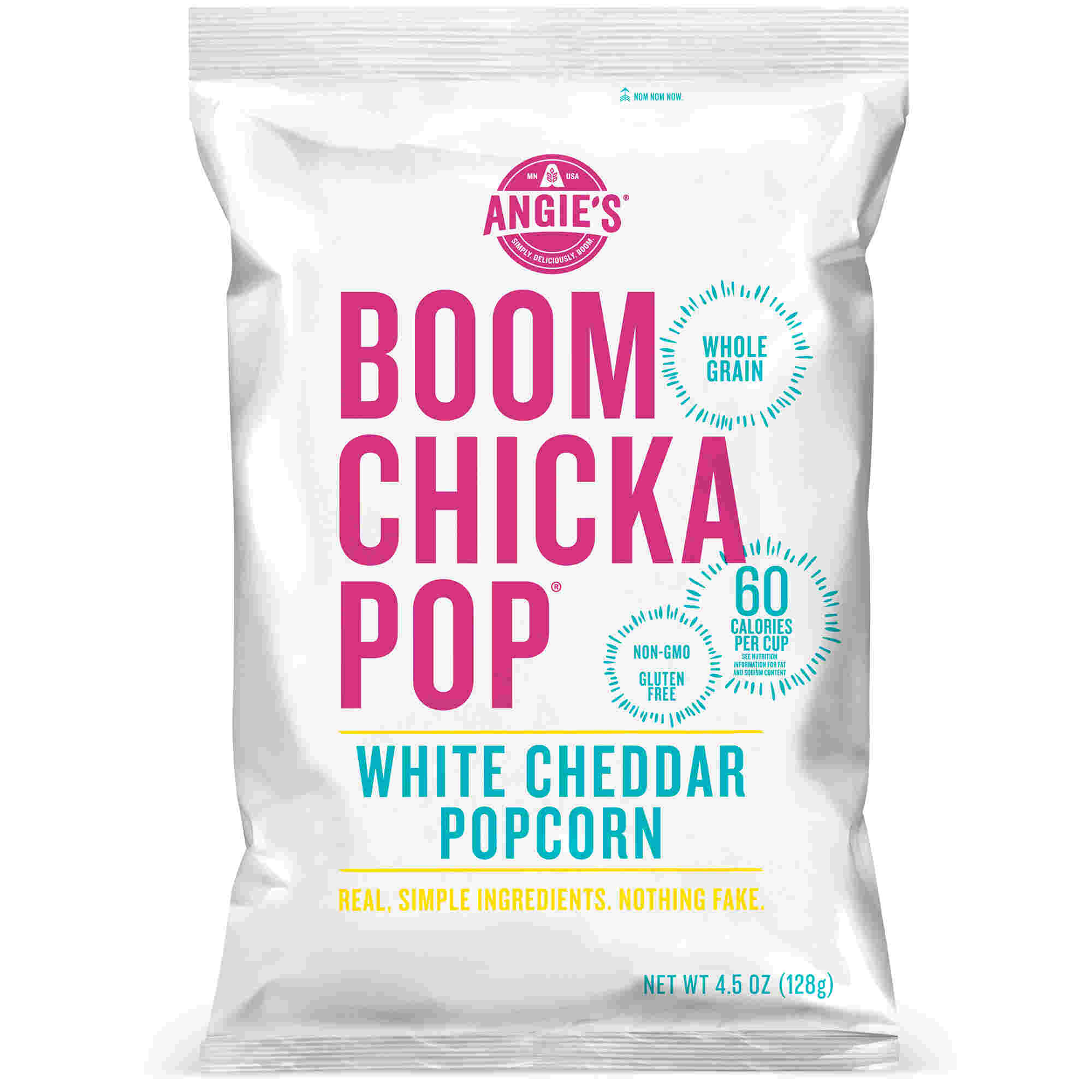 Boom Chicka Popcorn White Cheddar 128 G