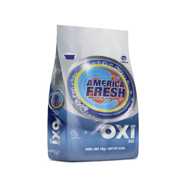 America Fresh Pwdr Deter Oxy 1 Kg