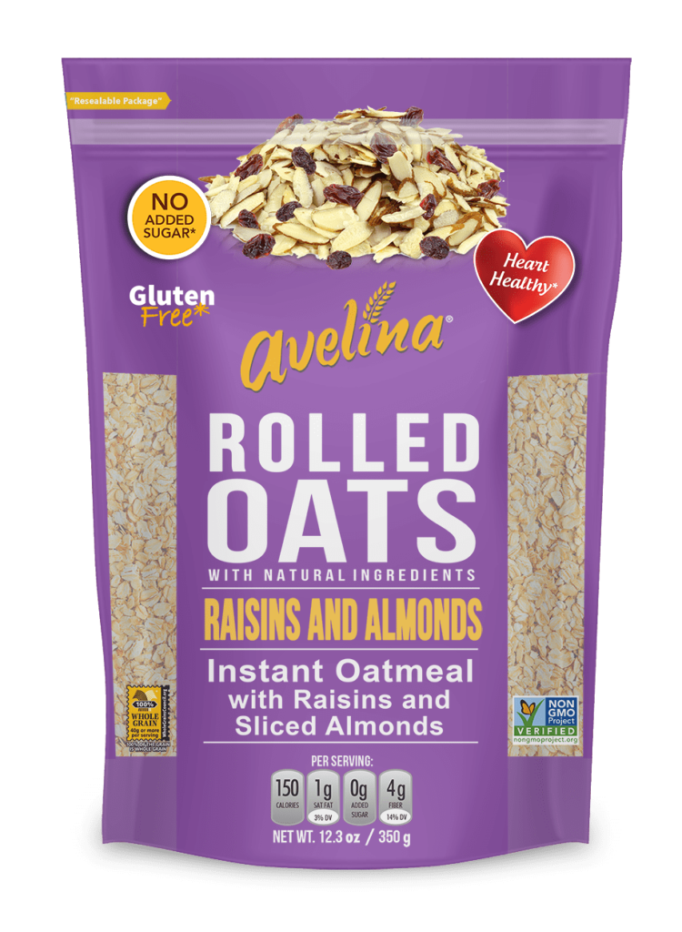 Avelina Ins Oatmeal Raisins & Almonds 35