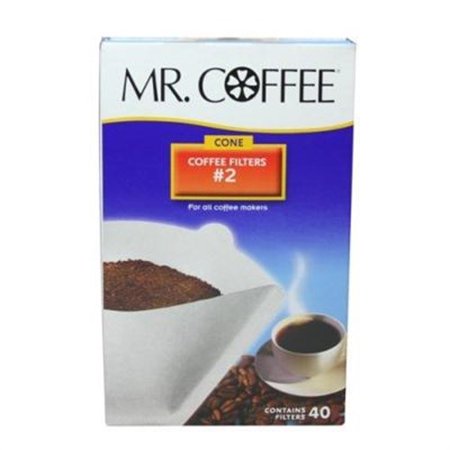 Mr Coffee Coffee Filters#2 Con 40 Ct
