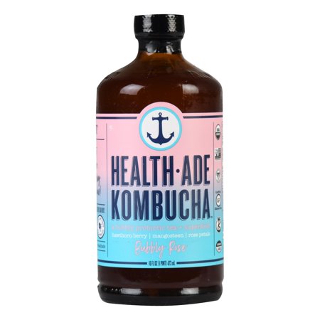 Kombucha Health Ade Bubbly Rose 16 Oz
