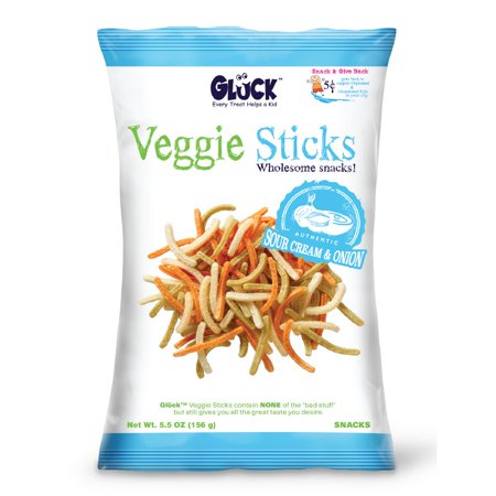 Gluck 100% Natural Vege Sticks Sour Crea