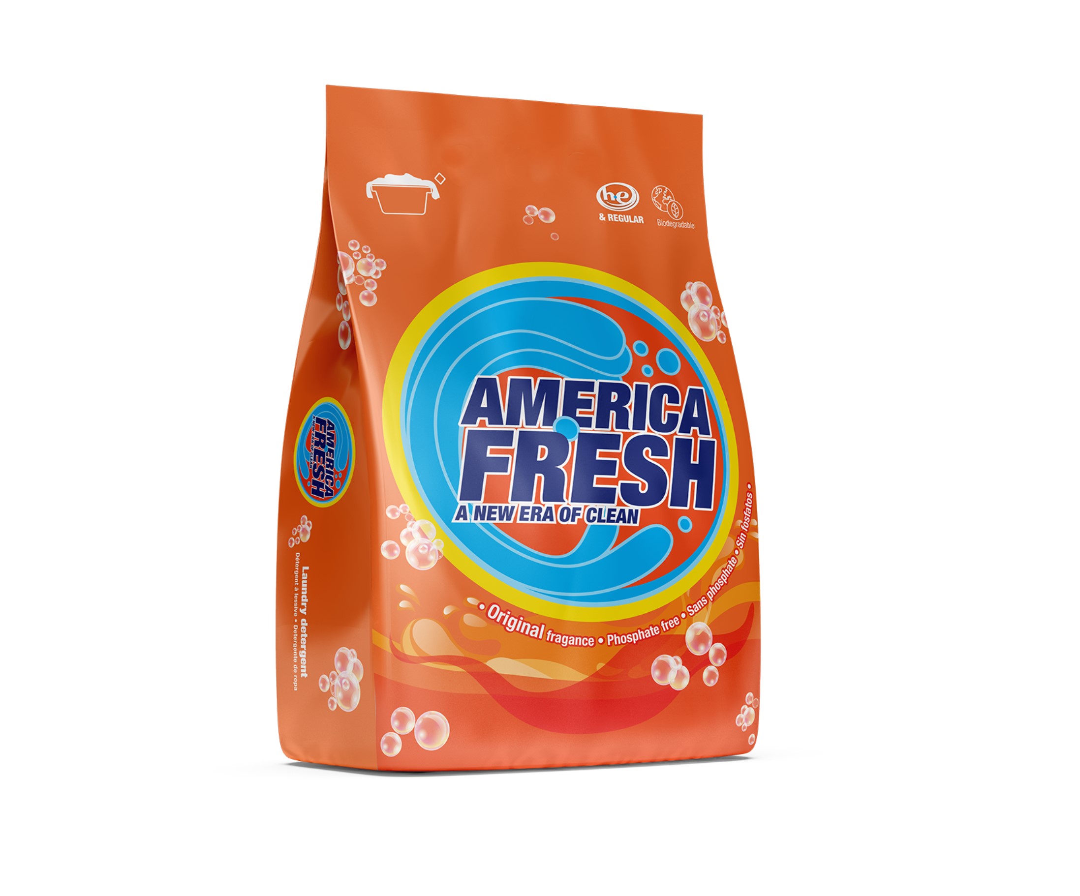 America Fresh Powder Laundry Original 1
