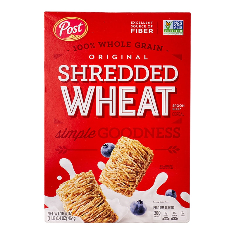 Post Shredded Wheat Cereal 100% Wg 464 G