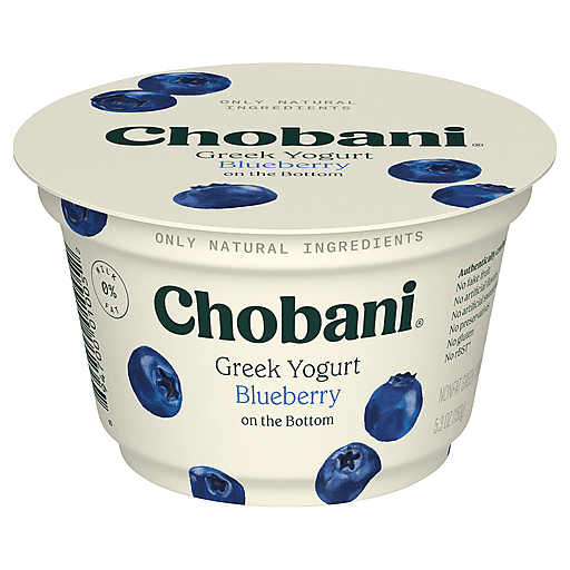 Chobani Blueberry Yogurt 5.3 Oz