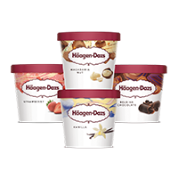 Haagen Dazs Ice Cream Salted Caramel 1 P