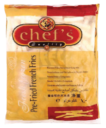 Chefs Fries Crinkle Cut  2.5 Kg