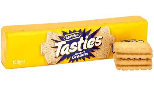Mc Vites Tasties Custard Creams 150 G