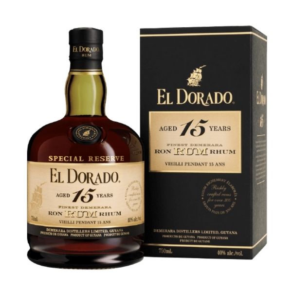 El Dorado 15 Yr Rum 750 Ml