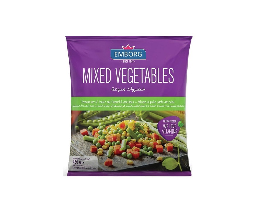 Emborg Mixed Vegetables 450 G