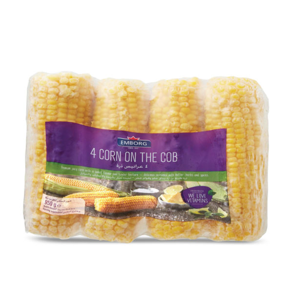 Emborg Corn On The Cob 5" 4 Ct
