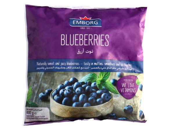 Emborg Fr Blueberries 400 G