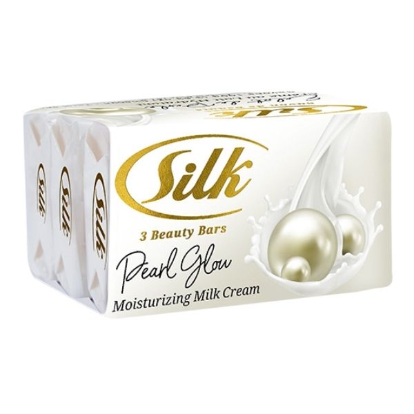 Silk Bath Soap Pearl Glow 3 X 100 G