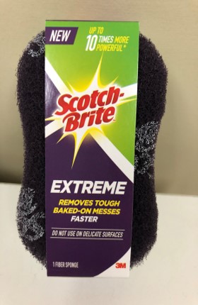 3M Scotch Brite Extreme Fiber Sponge 1 C