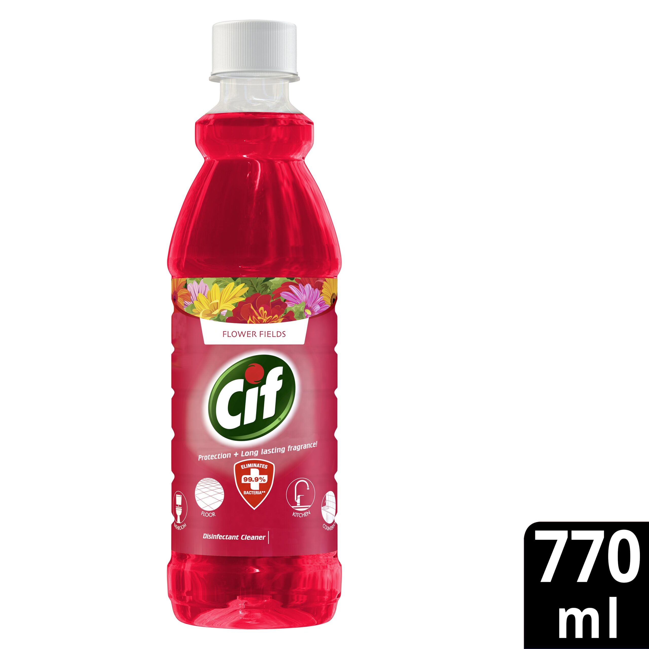 Cif Disinfectant Flower Fields 770 Ml