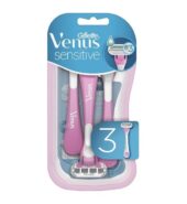Gillette Venus Pink Razor Disp 3 Ct