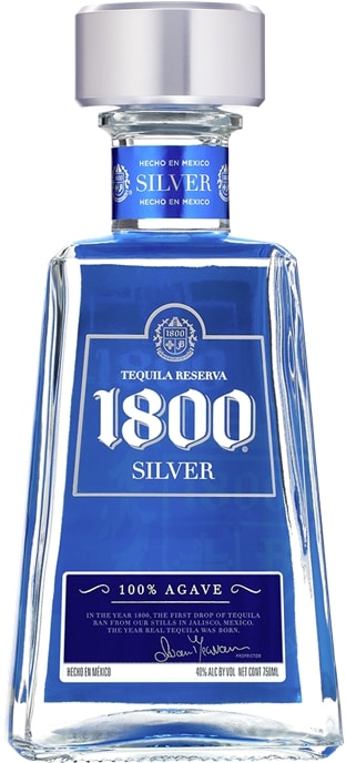 Jose Cuervo Tequila 1800 Silver 750 Ml