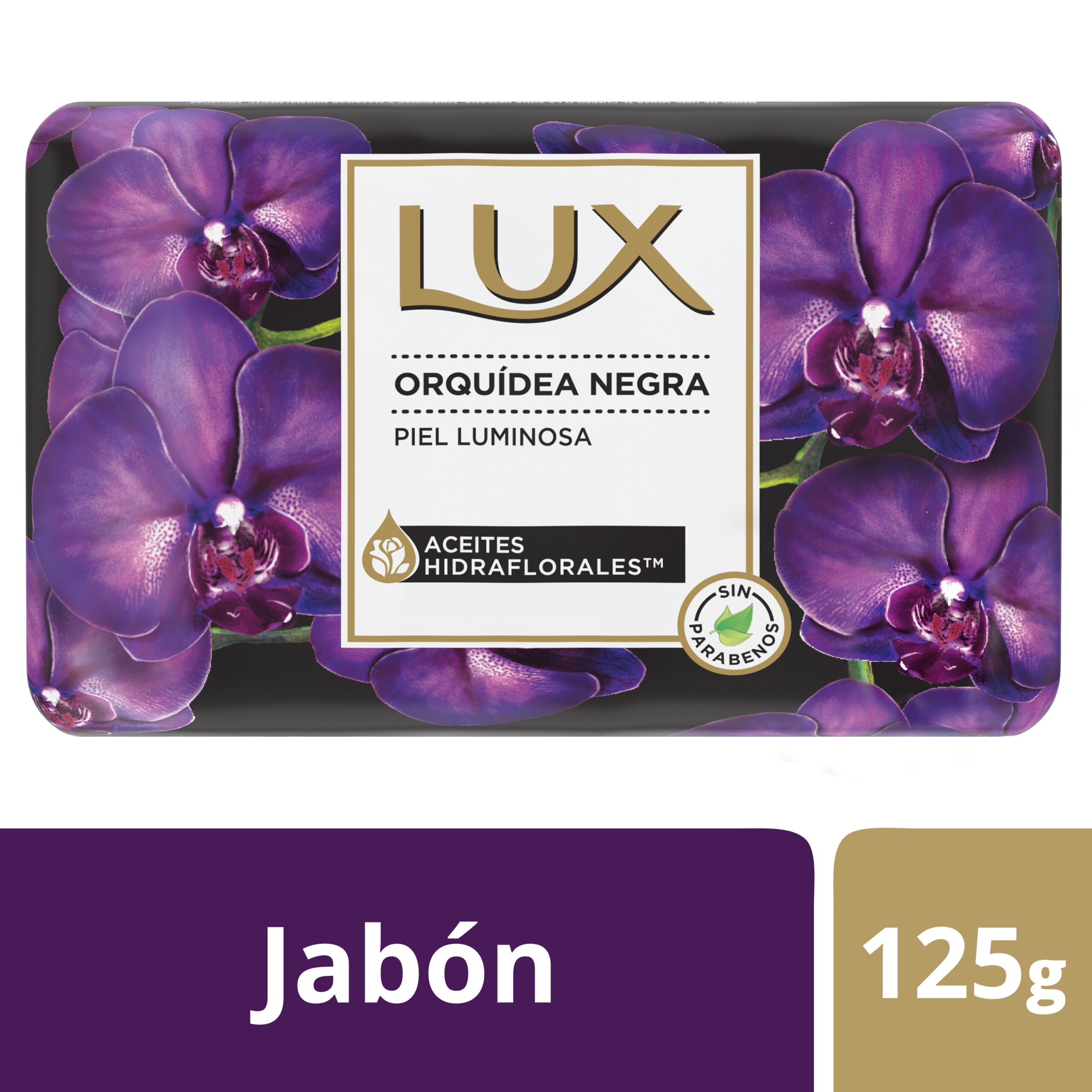 Lux Bath Soap Black Orchid 3 X 125 G