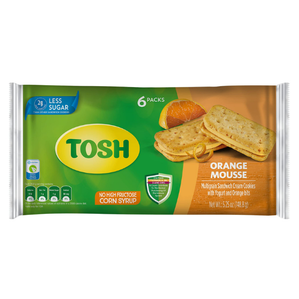 Tosh Sandwich Orange Mousse 148 G