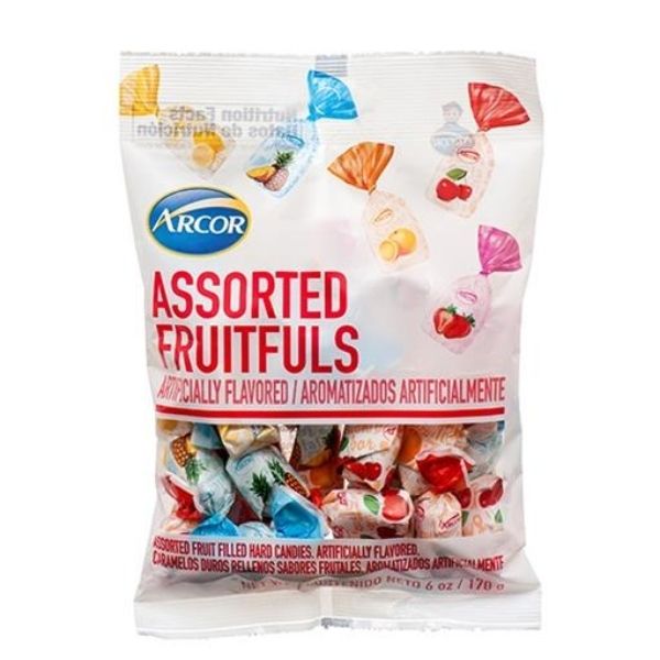 Arcor Hard Candy Assorted Fruitfuls 170.