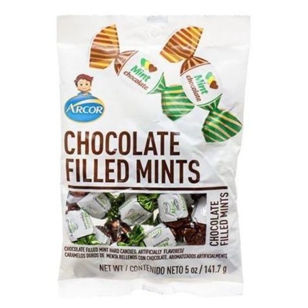 Arcor Hard Candy Chocolate Filled Mints