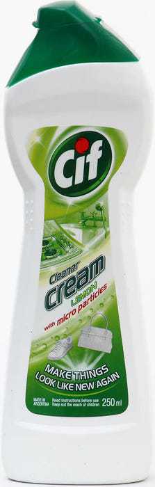 Cif Cream Surface Cleaner Lemon 250 Ml