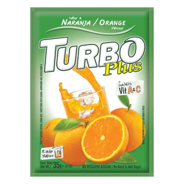 Turbo Plus Orange 35 G