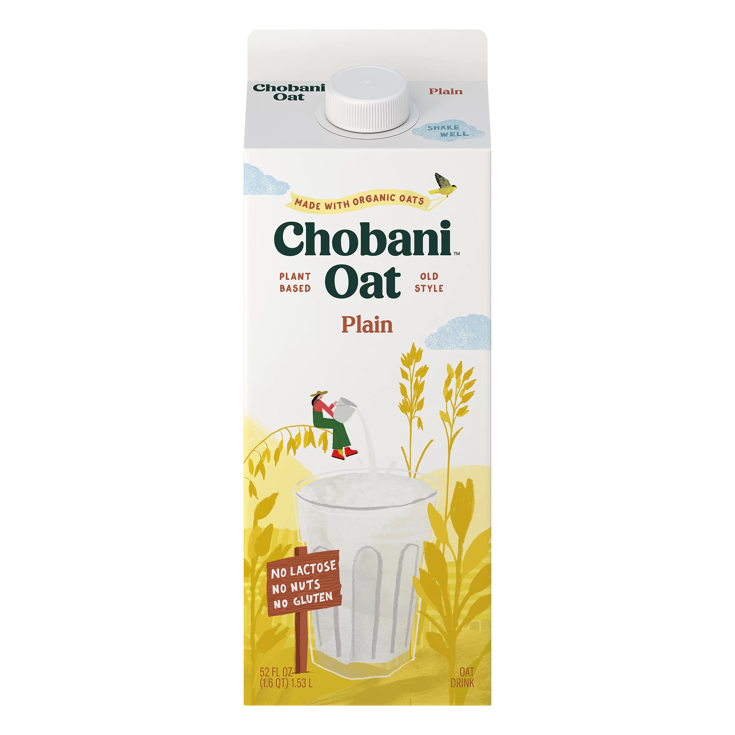 Chobani Oat Drink Plain 1.53 L