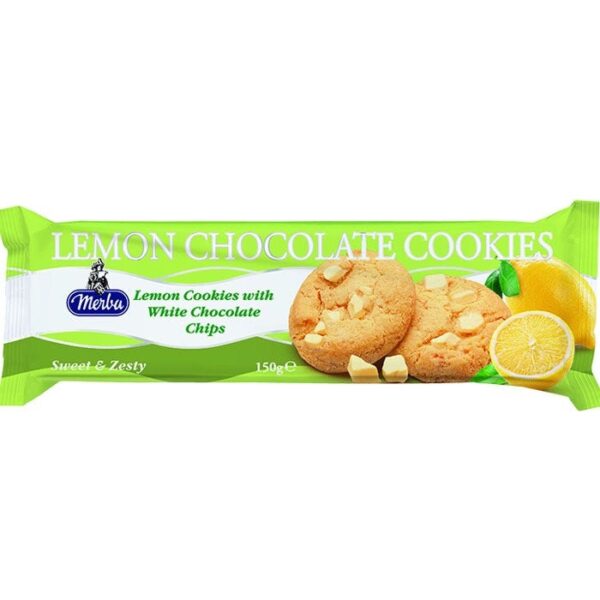 Merba White Chocolate & Lemon Cookies 15