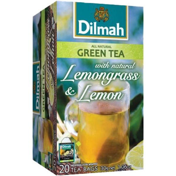 Dilmah Tea Lemongrass & Lemon 20 Ct