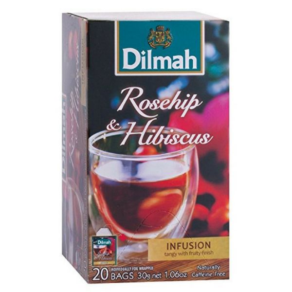 Dilmah Rosehip And Hibiscus 20 Ct