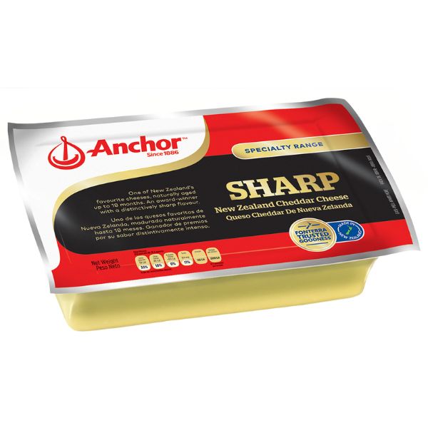 Anchor Cheese Sharp 250 G