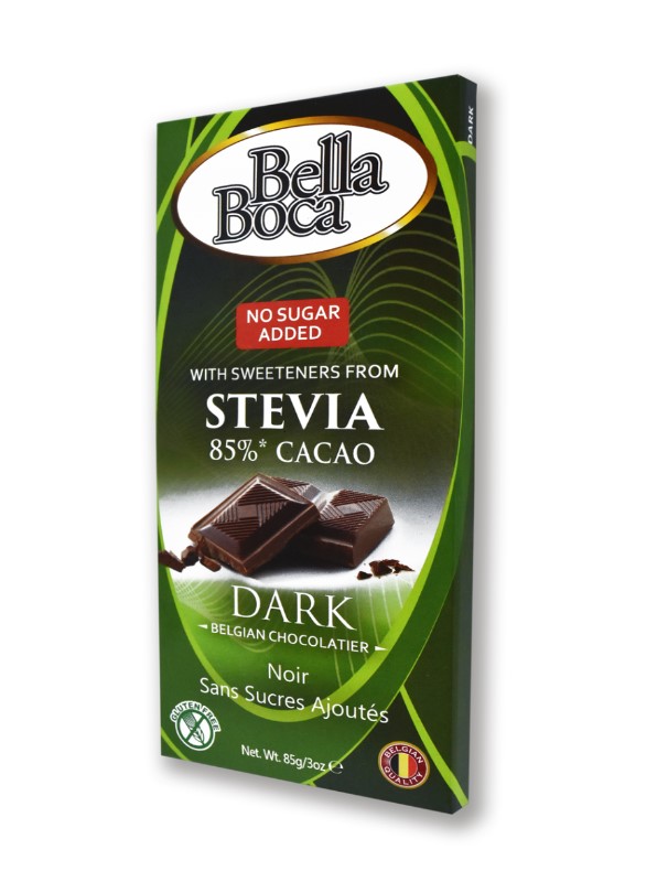 Bella Boca Belgian Choc Dark W Stevia 85